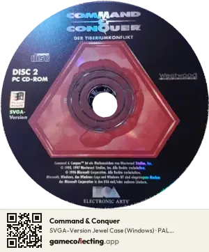 Command & Conquer Computer, PAL disc