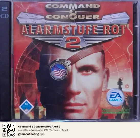 Command & Conquer: Red Alert 2 Computer, Germany box front