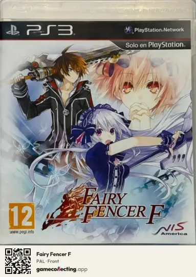 Fairy Fencer F PlayStation 3, PAL box front