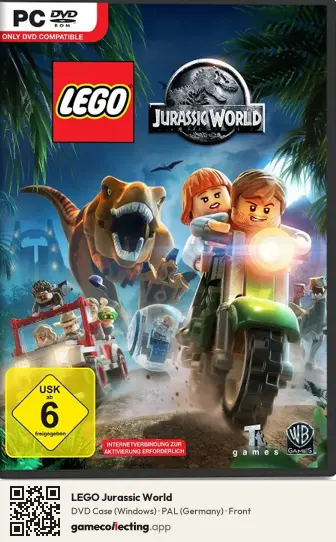 LEGO Jurassic World Computer, Germany box front