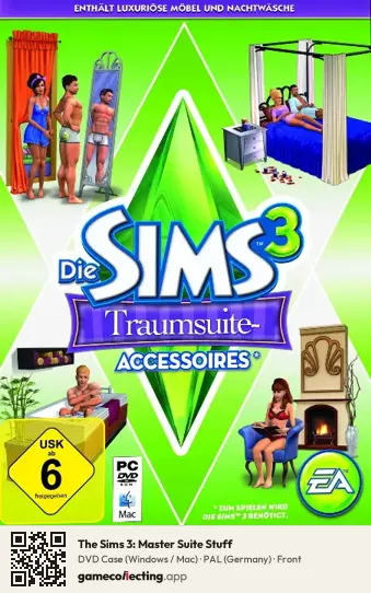 The Sims 3: Master Suite Stuff Computer, Germany box front
