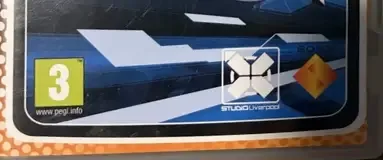 Wipeout Pure, the PEGI square on its front