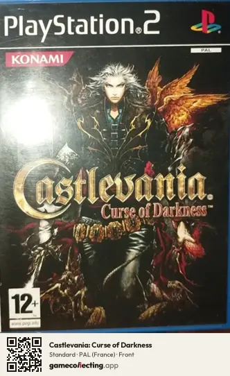Castlevania: Curse of Darkness PlayStation 2, France box front