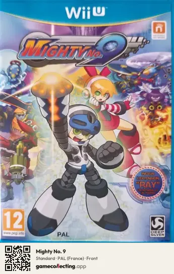 Mighty No. 9 Nintendo Wii U, France box front