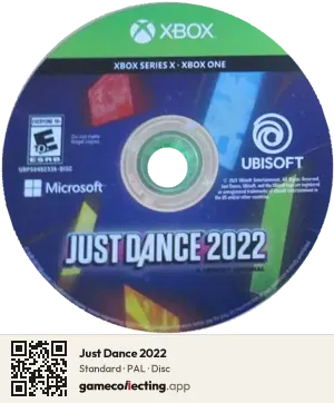 Just Dance 2022 Xbox Series X, PAL disc