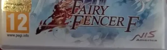 Fairy Fencer F, the USK square on its front