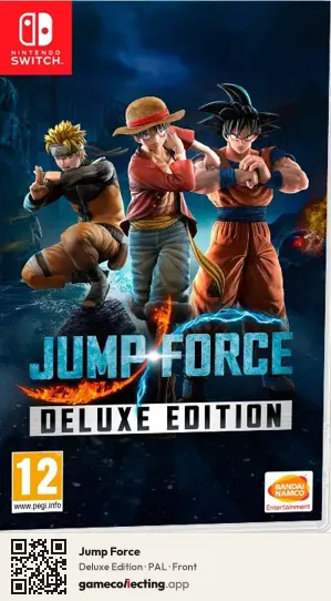 Jump Force Nintendo Switch, PAL box front