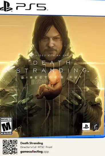 Death Stranding PlayStation 5, NTSC box front