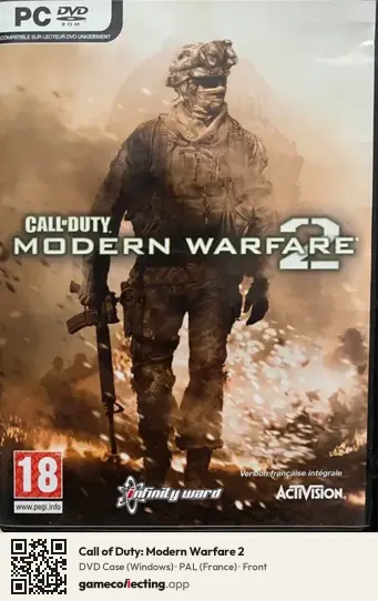 Call of Duty: Modern Warfare 2 Computer, France box front