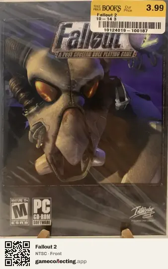 Fallout 2 Computer, NTSC box front