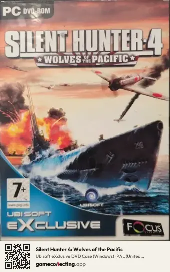 Silent Hunter 4: Wolves of the Pacific Computer, United Kingdom box front
