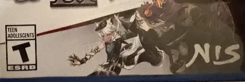 Ys IX: Monstrum Nox, the ESRB box on its front