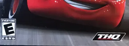 Cars, the ESRB box on its front