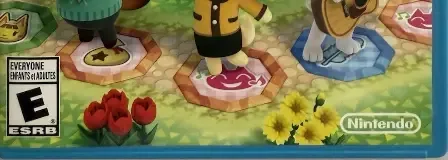 Animal Crossing: amiibo Festival, the ESRB box on its front