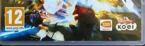 Dynasty Warriors: Gundam 3, the PEGI square on its front