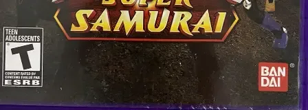 Power Rangers Super Samurai, the ESRB box on its front