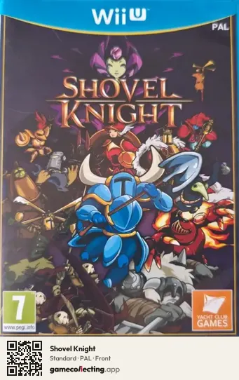 Shovel Knight Nintendo Wii U, PAL box front