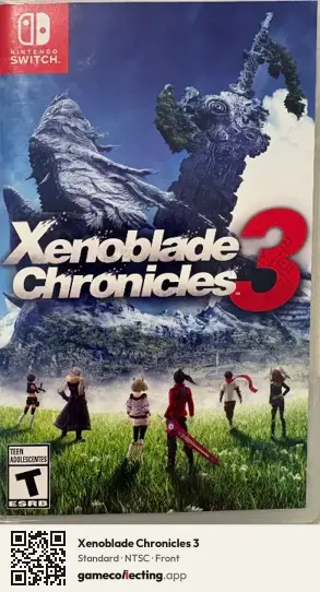 Xenoblade Chronicles 3 Nintendo Switch, NTSC box front