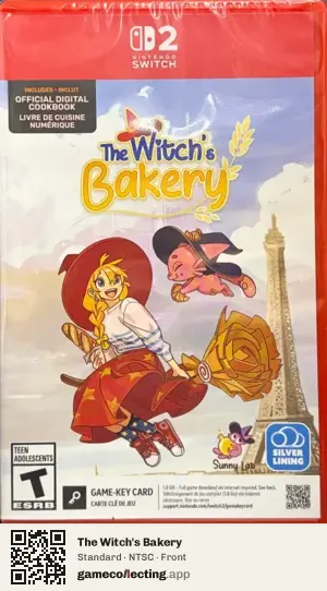 The Witch's Bakery Nintendo Switch 2, NTSC box front