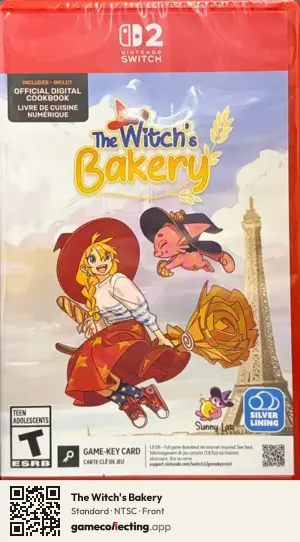 The Witch's Bakery Nintendo Switch 2, NTSC box front