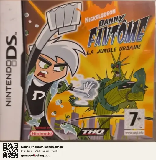 Danny Phantom: Urban Jungle Nintendo DS, France box front