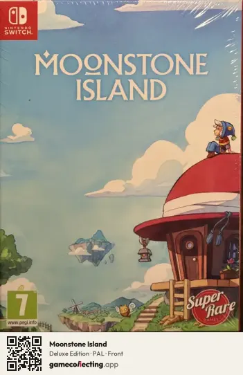 Moonstone Island Nintendo Switch, PAL box front