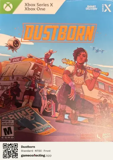 Dustborn Xbox Series X, NTSC box front