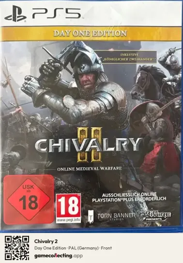 Chivalry 2 PlayStation 5, Germany box front