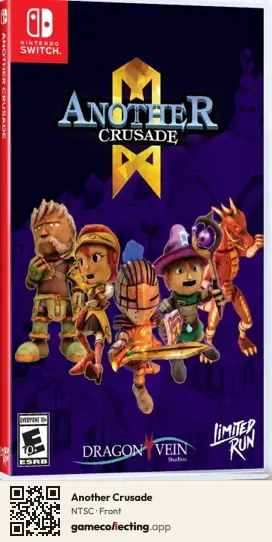 Another Crusade Nintendo Switch, NTSC box front
