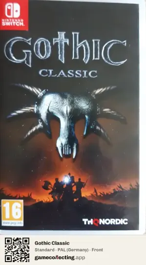 Gothic Classic Nintendo Switch, Germany box front