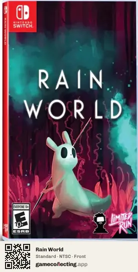 Rain World Nintendo Switch, NTSC box front