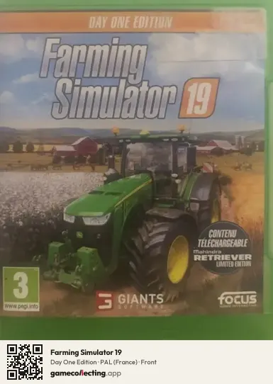 Farming Simulator 19 Xbox One, France box front
