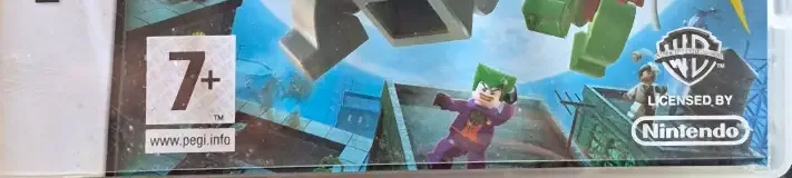 LEGO Batman: The Videogame, the PEGI square on its front