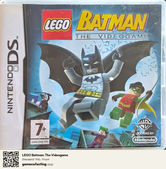 LEGO Batman: The Videogame Nintendo DS, PAL box front