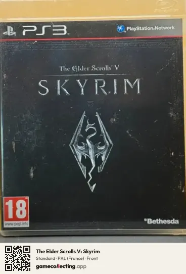The Elder Scrolls V: Skyrim PlayStation 3, France box front