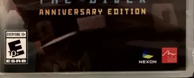Dave the Diver, the ESRB box on its front