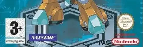 Medabots Infinity, the PEGI square on its front