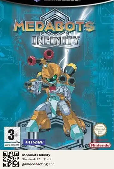 Medabots Infinity Nintendo GameCube, PAL box front