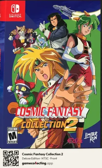 Cosmic Fantasy Collection 2 Nintendo Switch, NTSC box front