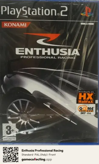Enthusia Professional Racing PlayStation 2, Italy box front