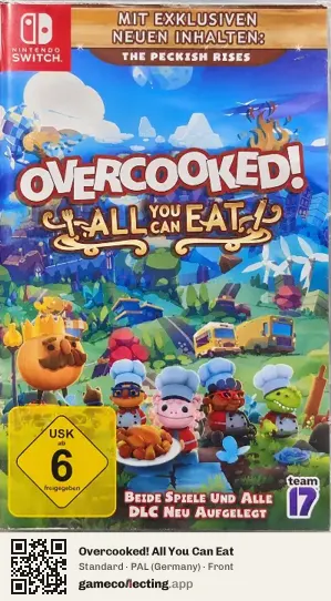 Overcooked! All You Can Eat Nintendo Switch, Germany box front