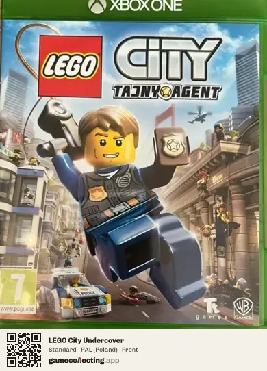 LEGO City Undercover Xbox One, Poland box front