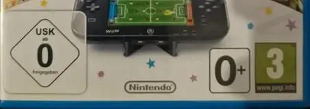 Wii Party U, the USK square on its front