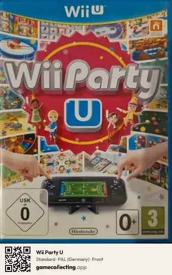 Wii Party U Nintendo Wii U, Germany box front
