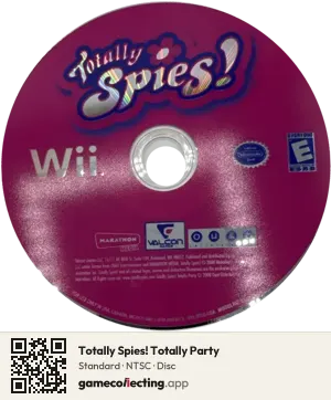 Totally Spies! Totally Party Nintendo Wii, NTSC disc