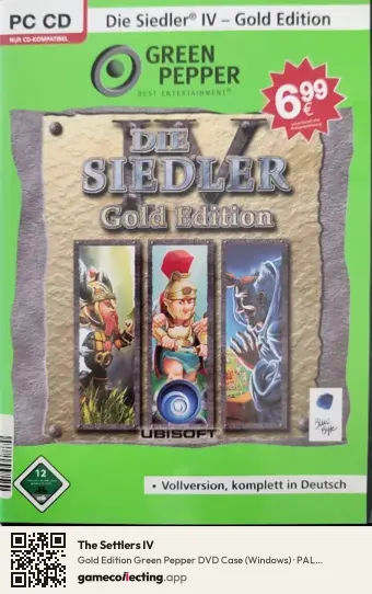 The Settlers IV Computer, Germany box front