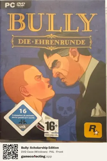 Bully: Scholarship Edition Computer, PAL box front