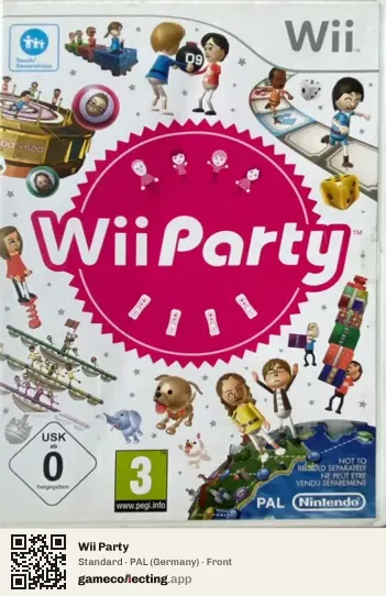 Wii Party Nintendo Wii, Germany box front