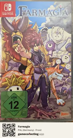Farmagia Nintendo Switch, Germany box front