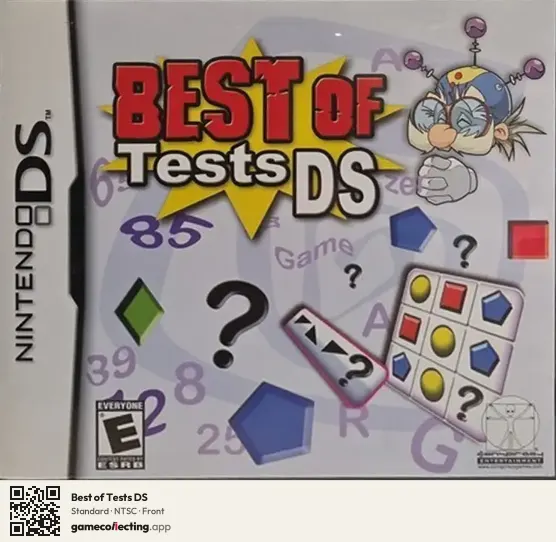 Best of Tests DS Nintendo DS, NTSC box front